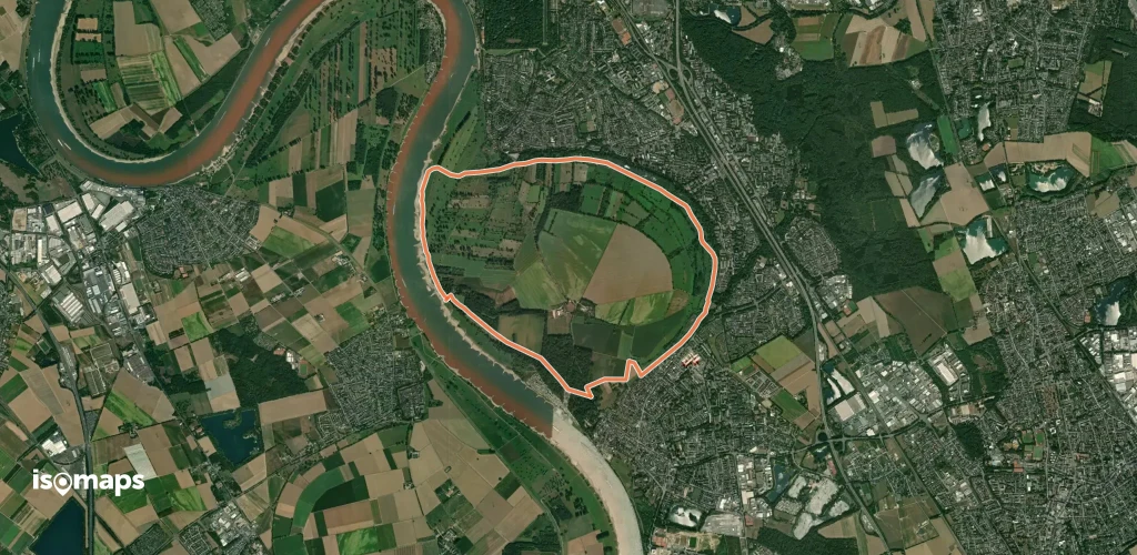 Urdenbacher Kämpe - Großer Rundweg