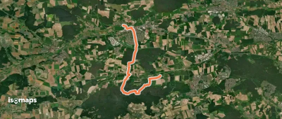 Wanderweg Hardhof HP - Gonnersdorf