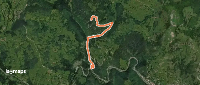 Cheile Albacului (DN75) - Peștera Huda de Lapte