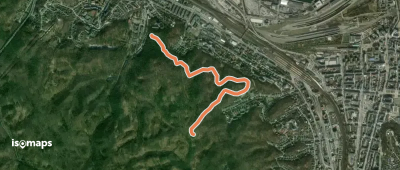 Szlak Nordic Walking - czarny