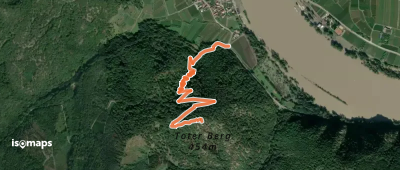 Rossatzbach-Toter Berg (rot)