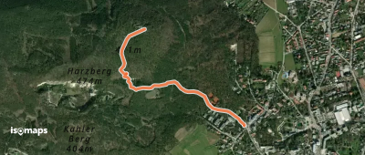 Bad Vöslau - Roverhütte -Harzberg