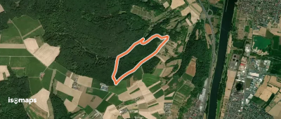 Rundwanderweg Großwallstadt Frohnhalle 1: Dörnerrain-Weg