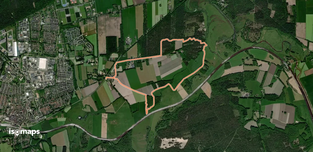 WNW Vechtdal - Arriën - oranje route