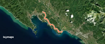 Alta Via del Golfo: Bocca di Magra - Il Termo