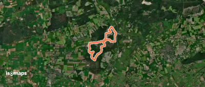 WNW Vechtdal - Dalmsholte/Giethmen/Lemelerberg - blauwe route