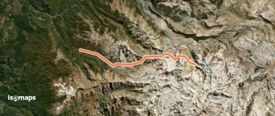 Sendero a Termas del Azufre