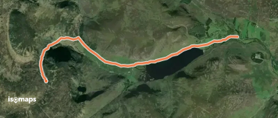 Invermark to Loch Lee, Falls of Unich and Falls of Damff