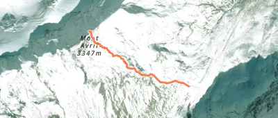 Col Fenêtre - Mont Avril