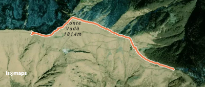 R19 Passo Folungo - Monte Vadà - Bivio R20 al Pian Vadà
