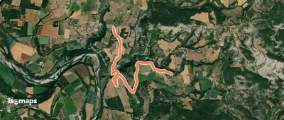 GP Les Saganières to GP Route de Thèze