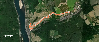 Rheingauer Klostersteig Zuweg Assmannshausen