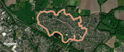 WNW Twente - Stroomesch - paarse route