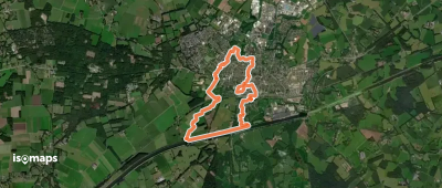 WNW Twente - Goor -blauwe route