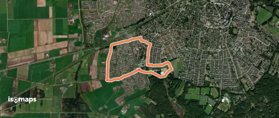 WNW Twente - De Welle - rode route