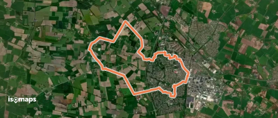 WNW Salland - Raalte - oranje route