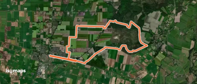 WNW Vechtdal - Drieling/Lemelerberg/Lemelereveld - groene route