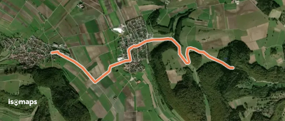 gelbes Dreieck Melchingen - Salmendingen
