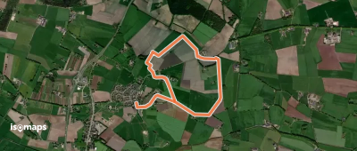 WNW Salland - Wesepe - rode route