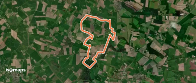 WNW Salland - Middel - blauwe route