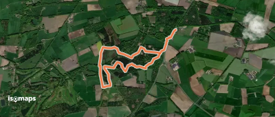 WNW Salland - Kranenkamp - gele route