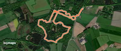 WNW Salland - Kranenkamp - rode route