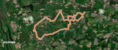 WNW Salland - Diepenveen/Kranenkamp - paarse route