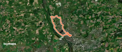 WNW Salland - Deventer/Nieuw Rande - paarse route