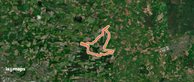 WNW Salland - Plompmars/Oostermaet/Okkenbroek - paarse route