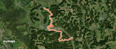 Zugangsweg Ringingen - Burladingen - Hauptstraße Gauselfingen