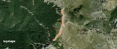 Vlaški grad - Grebensko sedlo