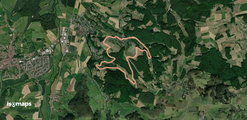 Rundwanderweg Brensbach, Wildgehege 5: Affhöllerbach-Weg