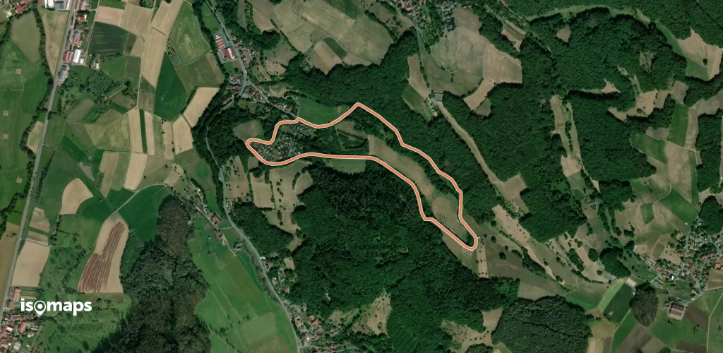 Rundwanderweg Brensbach, Wildgehege 4: Wildpark-Weg