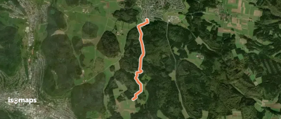 Zugangsweg - Bitz - Richtung Straßberg bis Wanderparkplatz Roßberg