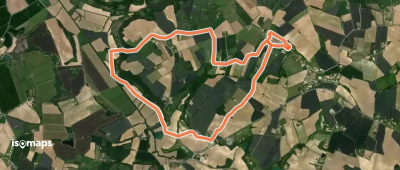 Montagnac, petite montagne d'Albret 7.4 km