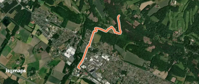 Zugangsweg Hermannshöhen - Steinhagen