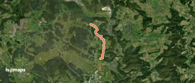 Nebenweg - Strassberg - Weg Nr. 1 - Grenze Neuäcker - Ochsensetze - Gaugrenze Richtung Frohnstetten