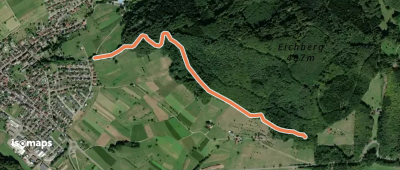 Eichberg Matth.-Breig-Pfad - Reichenbach Spielplatz Kapellenweg