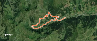 Wanderroute Talschluss Höhenweg