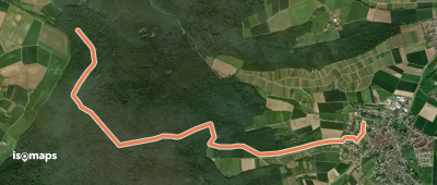 Roter Punkt, Mühlbach - Jägersee - Kleingartach