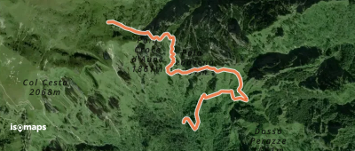 Sentiero della Lasta