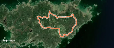 Motionsspår gul (Svartlöga)