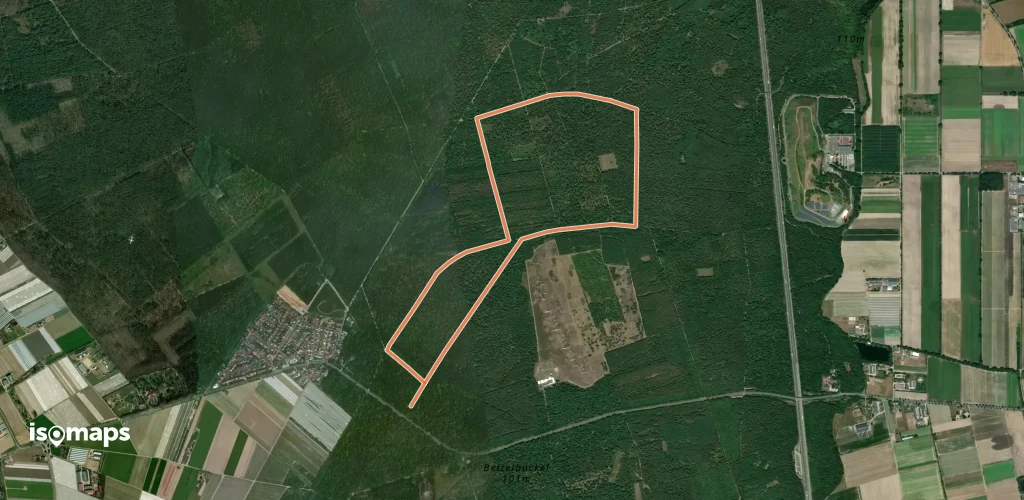 Rundwanderweg Lampertheim Pechofen 3: Kindsbidl-Weg