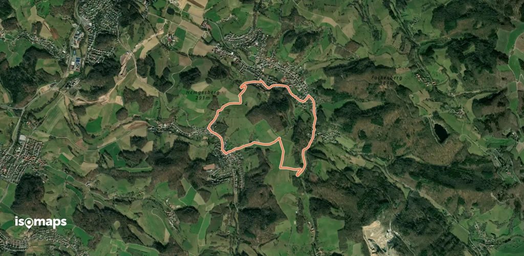 Rundwanderweg Weiher 1: Mumbach-Weg