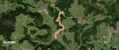 Querweg - Oberdigisheim - Weg Nr. 1 - Oberdigisheim - Baienberg - bis zur Weggabelung