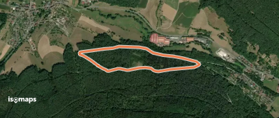 Parkplatzrundwanderweg Weilbach Hallenwald 2 : Hinterhallweg