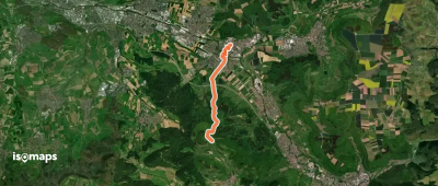 blaues Dreieck Süßen - Grünenberg