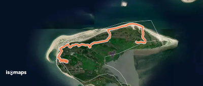 Watteninsel Wanderweg Borkum 01