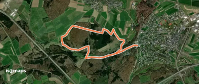 Ortswanderweg 2 im Bereich Kaisersesch und Masburg