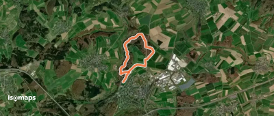 Ortswanderweg 4 im Bereich Kaisersesch und Masburg